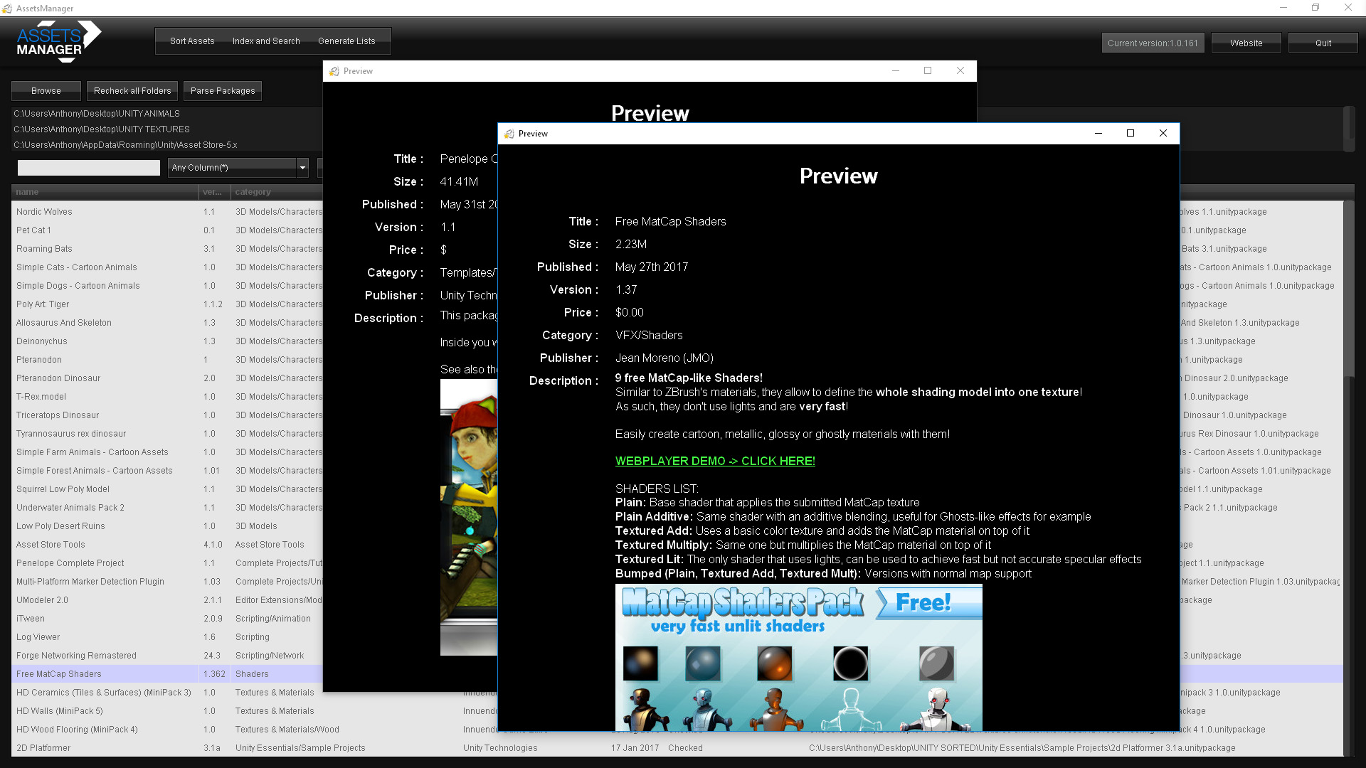 Assets Manager screenshot 10