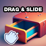 Drag And Slide! Push/Pull/Move/Rotate/Drag/Drop Objects With Constraints Easily!