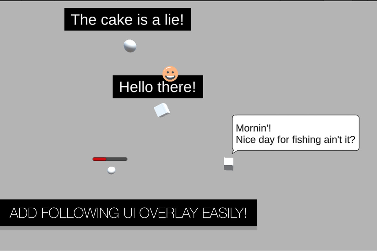 EASY Tooltips And Overlays!, Unity asset screenshot 2