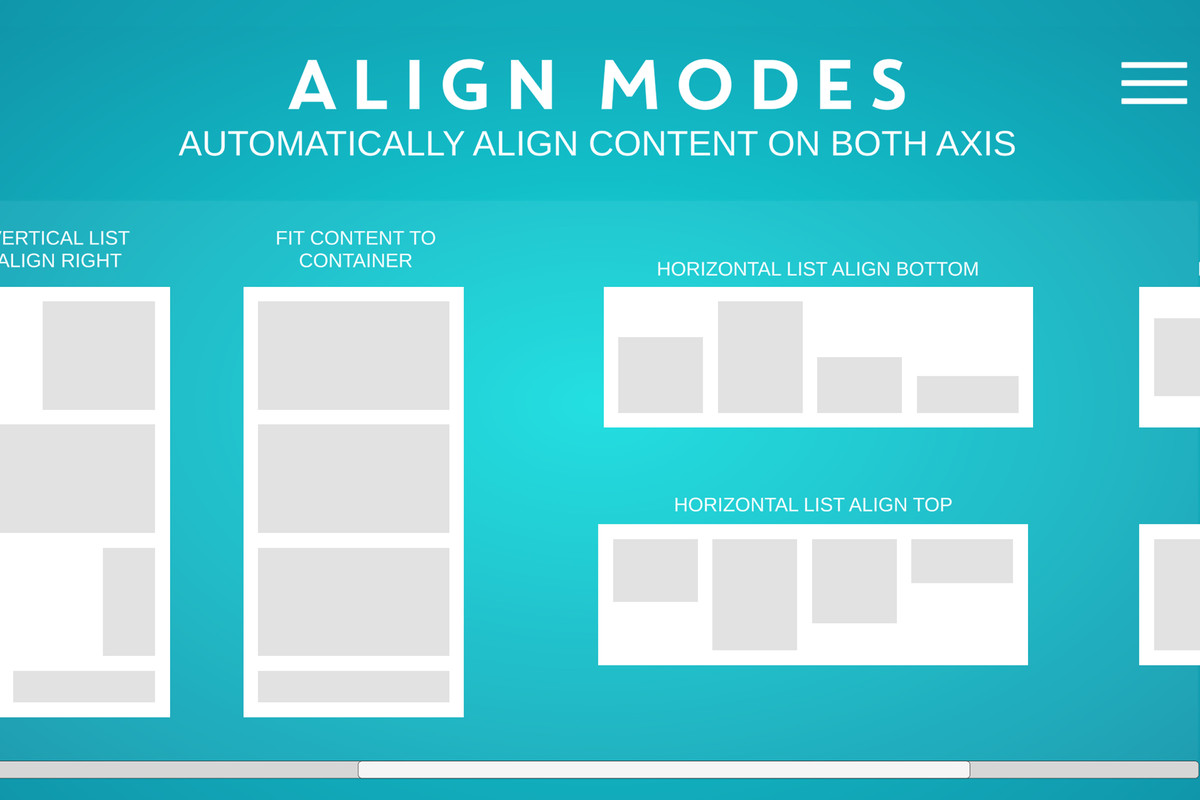 Responsive UI Pro, Unity asset screenshot 2