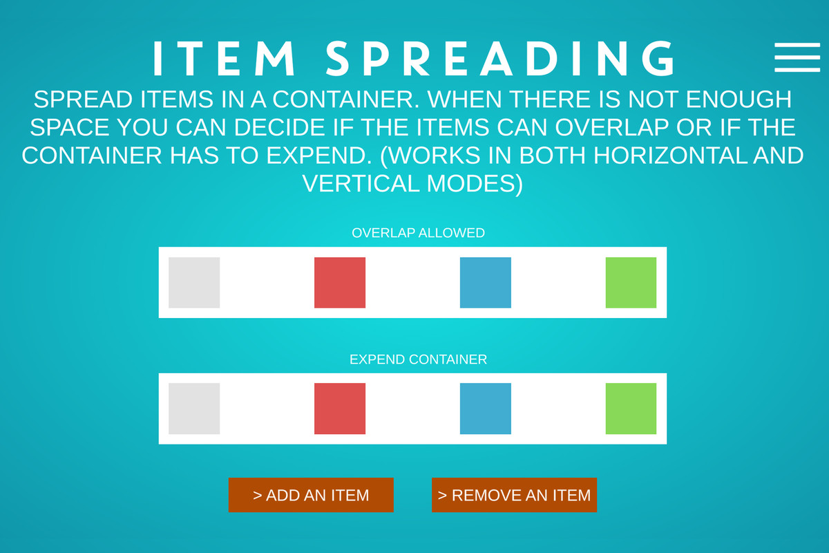 Responsive UI Pro, Unity asset screenshot 6