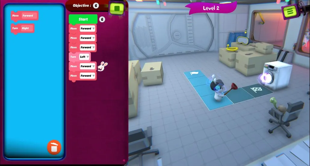 Rabbids Coding screenshot 3